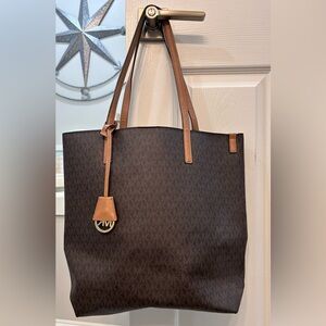 Michael Kors Dark Brown Signature Tote